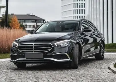 Mercedes-Benz E-Class luxury executive sedan for private chauffeur service in Positano